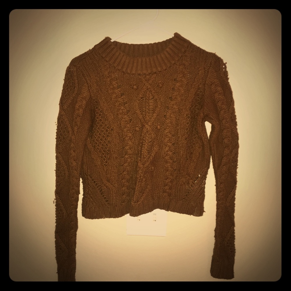 Rachel Roy Crop Sweater - size XS